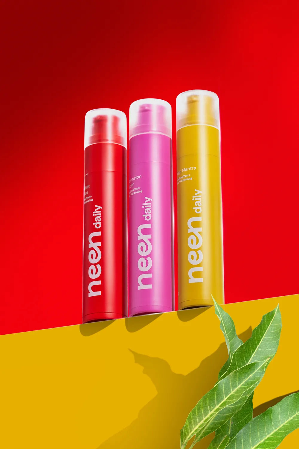 asezate 3 tuburi de pasta de dinti neen daily la rand