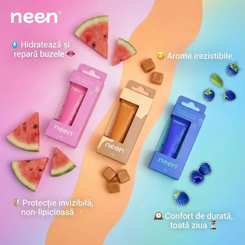 Balsam de buze cu aromă de pepene verde și efect calmant