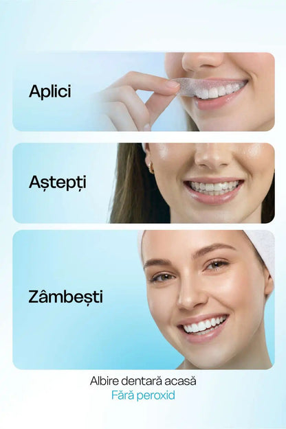 benzi albire dentara acasa cu pap si nanohidroxiapatita remineralizare smalt si albire eficienta fara durere