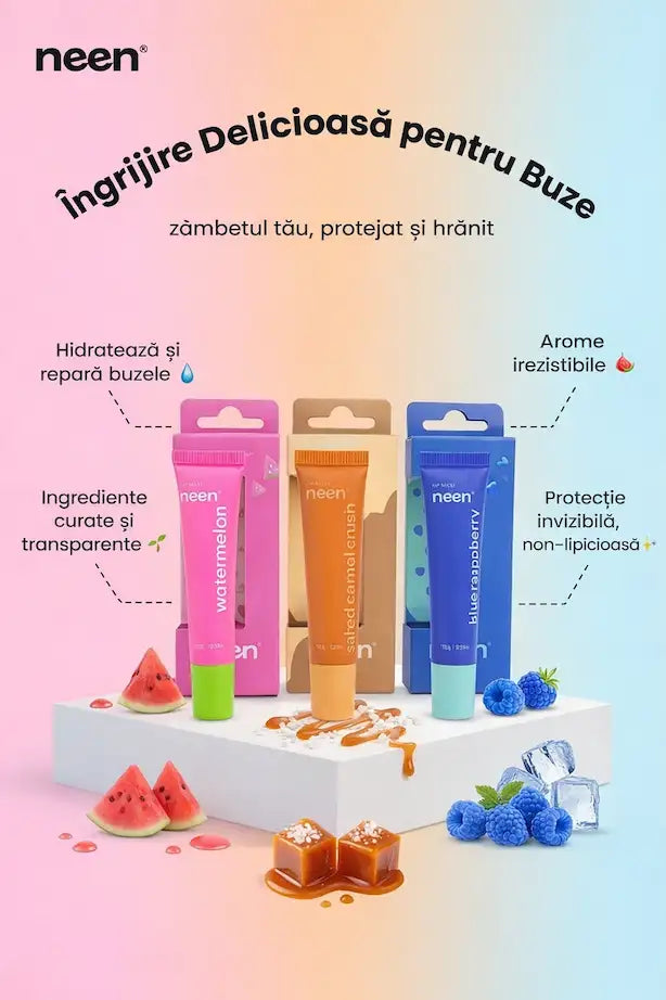 Balsam de buze neen ® – hidratare zilnică pentru buze uscate (fără culoare)