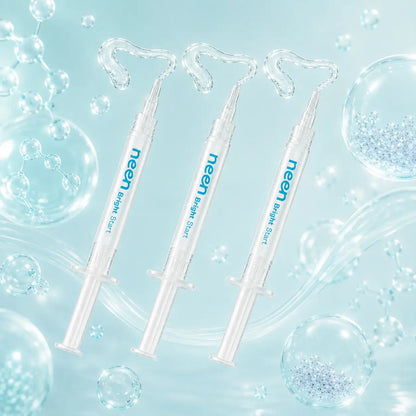 3 seringi refill cu gel de albire neen® Bright Start cu PAP, pentru albirea dinților acasă