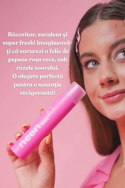 pasta de dinti neen daily watermelon wonder fara fluor si fara SLS, non abraziva, pana la 240 periaje