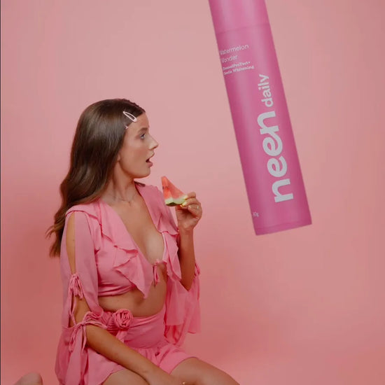 pasta de dinti neen pentru albire watermelon pepene